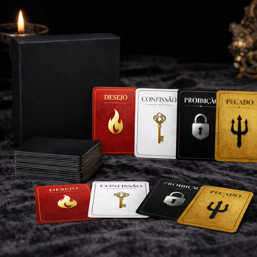 Jogo De Cartas "Tentação"
