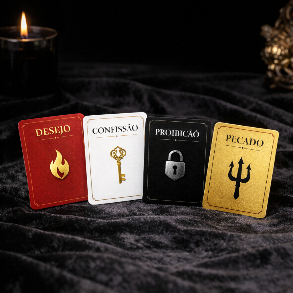 Jogo De Cartas "Tentação"
